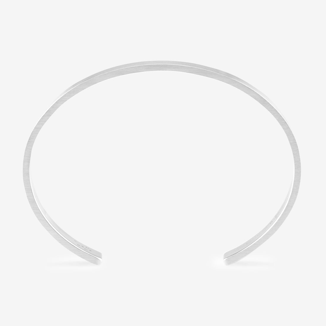 21g Brushed Sterling Silver Ribbon Bracelet Jewellery
