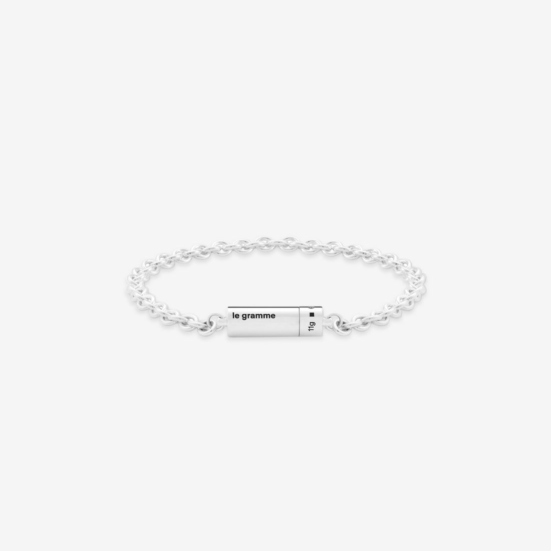 11g Polished Sterling Silver Chain Cable Bracelet Jewellery