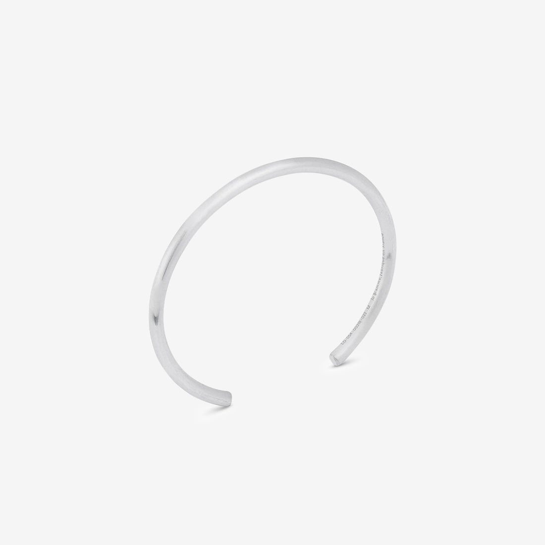 15g Brushed Sterling Silver Bangle Bracelet Jewellery