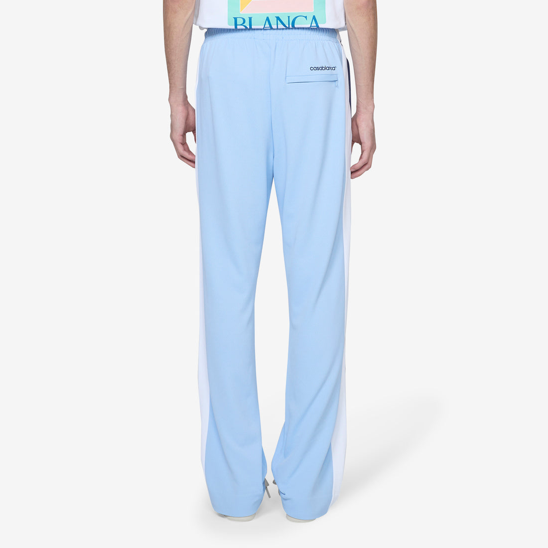 Track Bottoms Pale Blue Pants