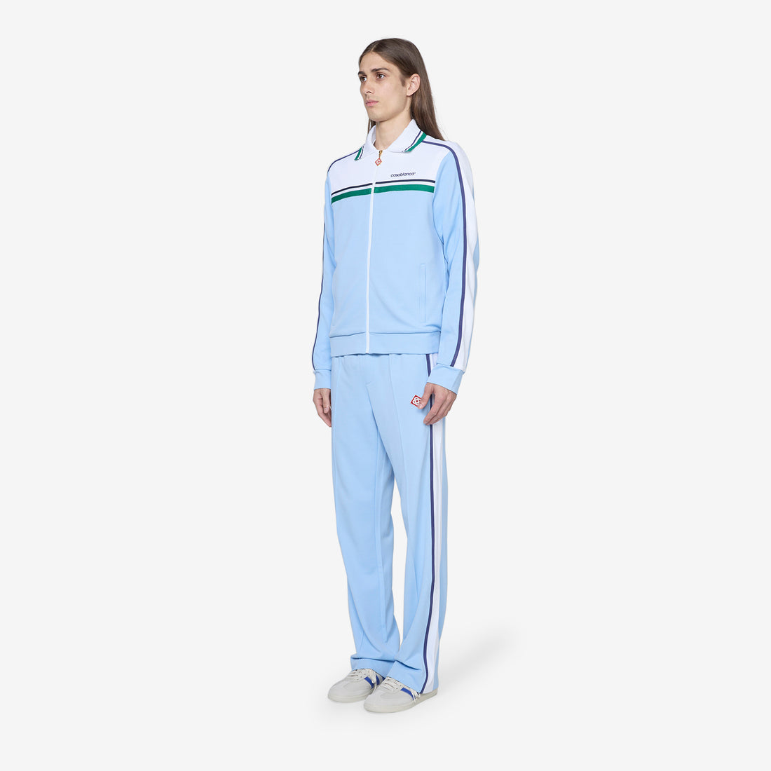 Track Bottoms Pale Blue Pants