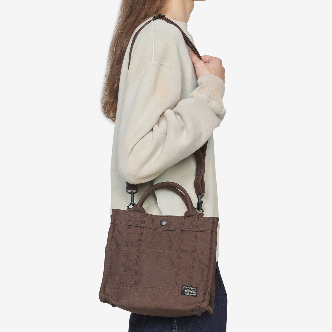 Smoky 2-Way Tote Bag Brown (S) Bags