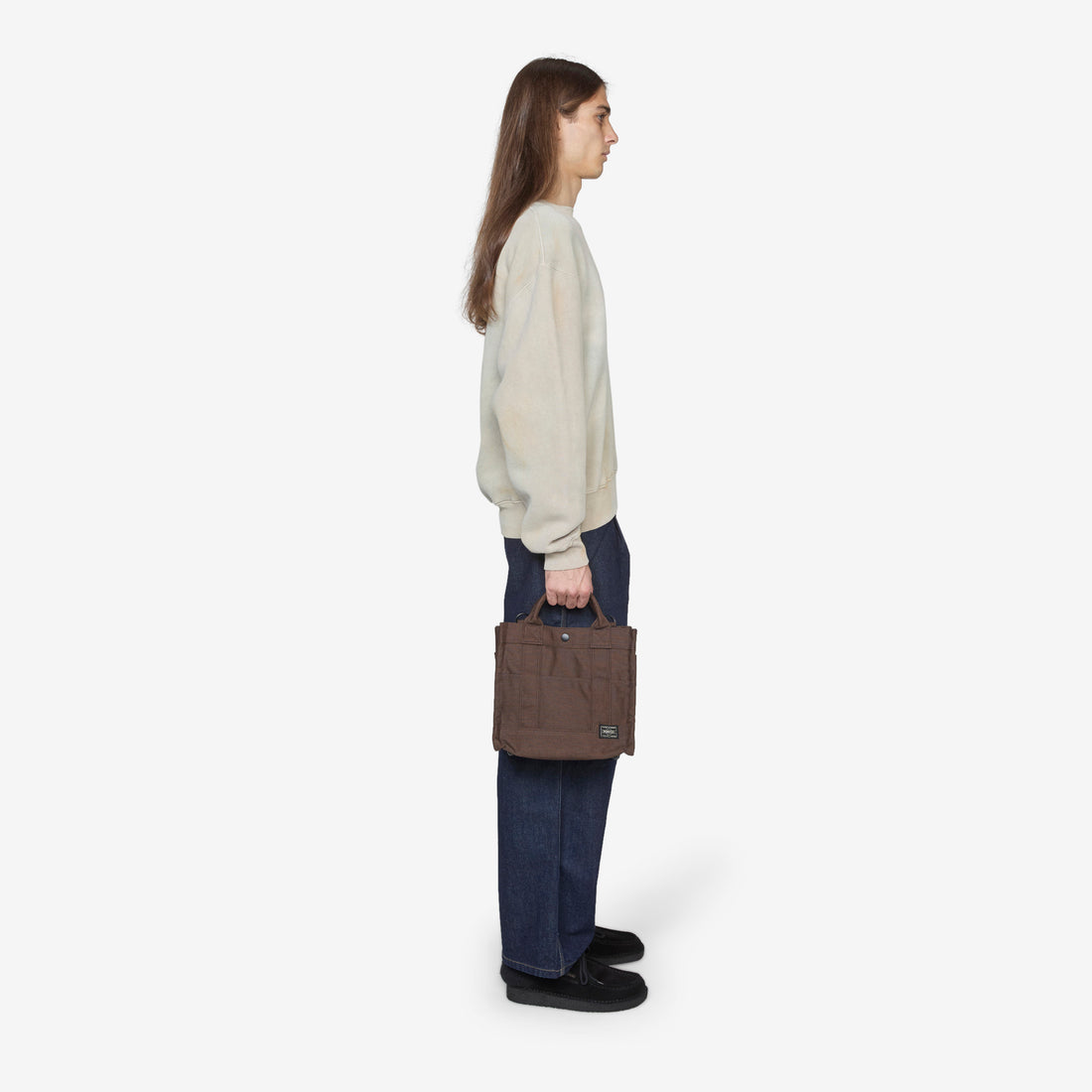 Smoky 2-Way Tote Bag Brown (S) Bags