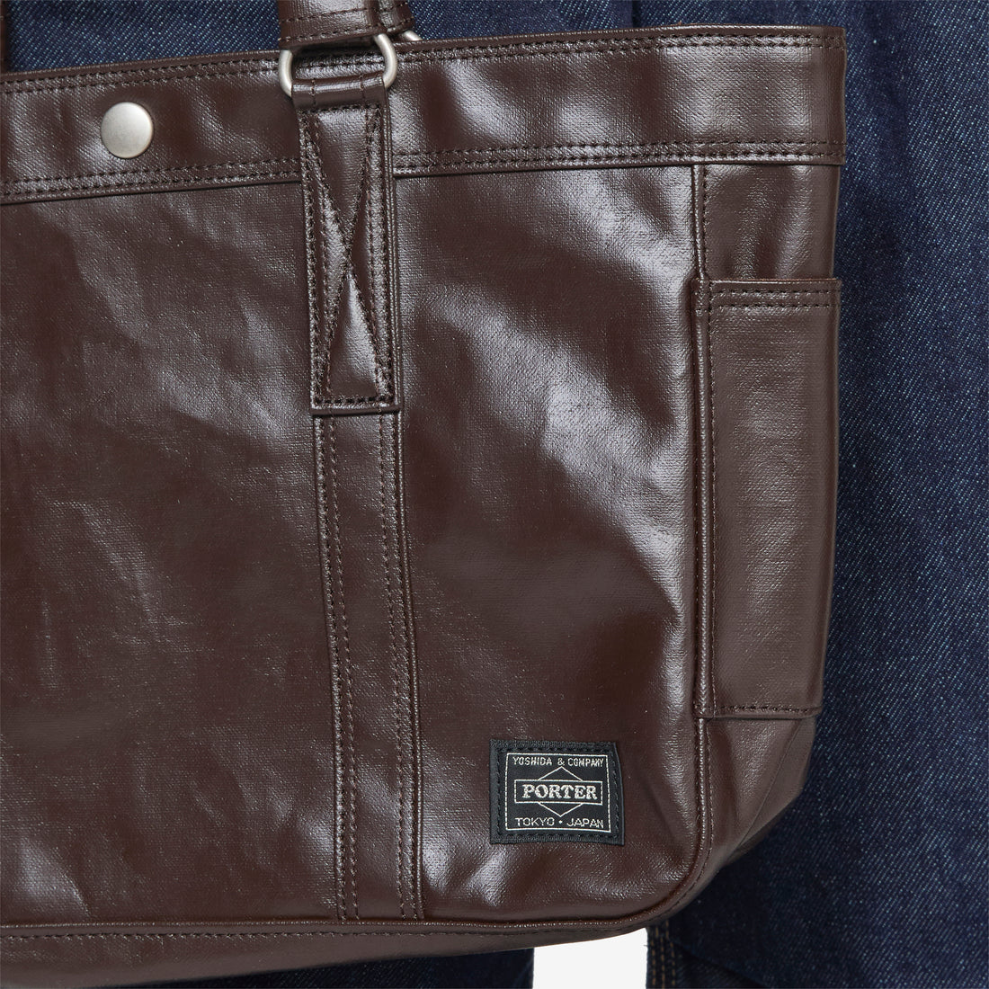 Free Style Tote Bag Brown Bags