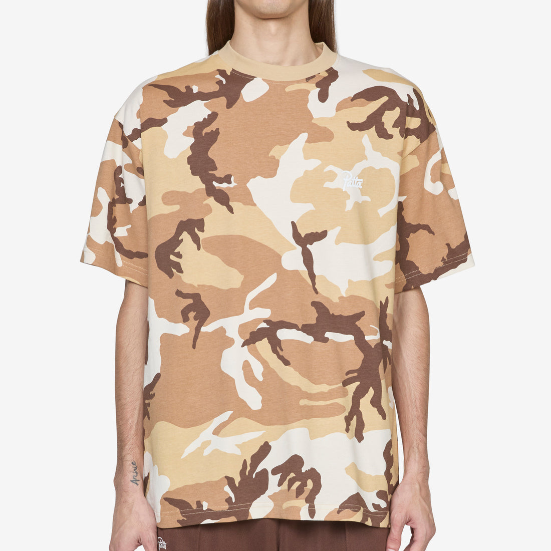 Bark Woodland Camo T-Shirt Sand Dollar Tees