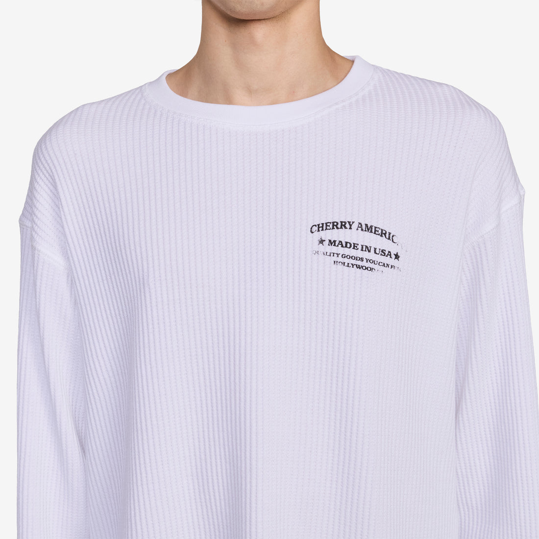 Ranchwear Boxy Thermal White Tees