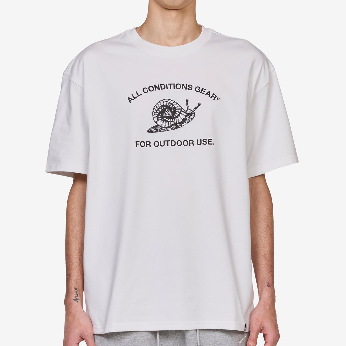 ACG 'Mystery Snail' Dri-FIT T-Shirt Summit White Tees