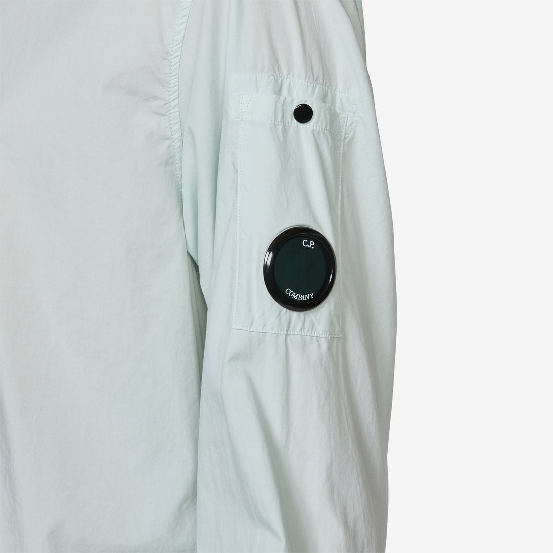 Popeline Longsleeve Lens Button Shirt Misty Blue Shirts