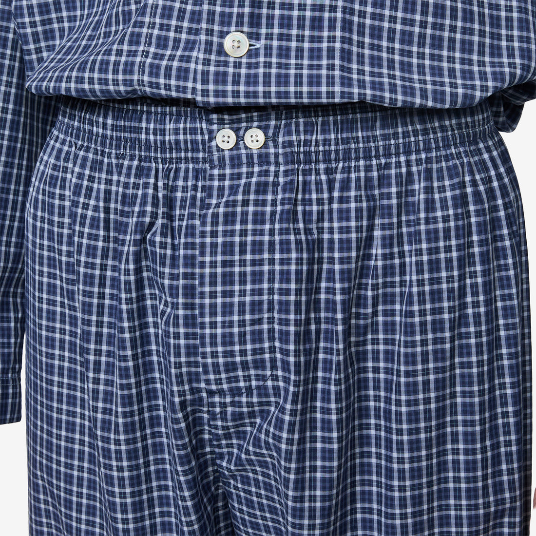 Fine Twill Pants Lanegan Checks Sleepwear