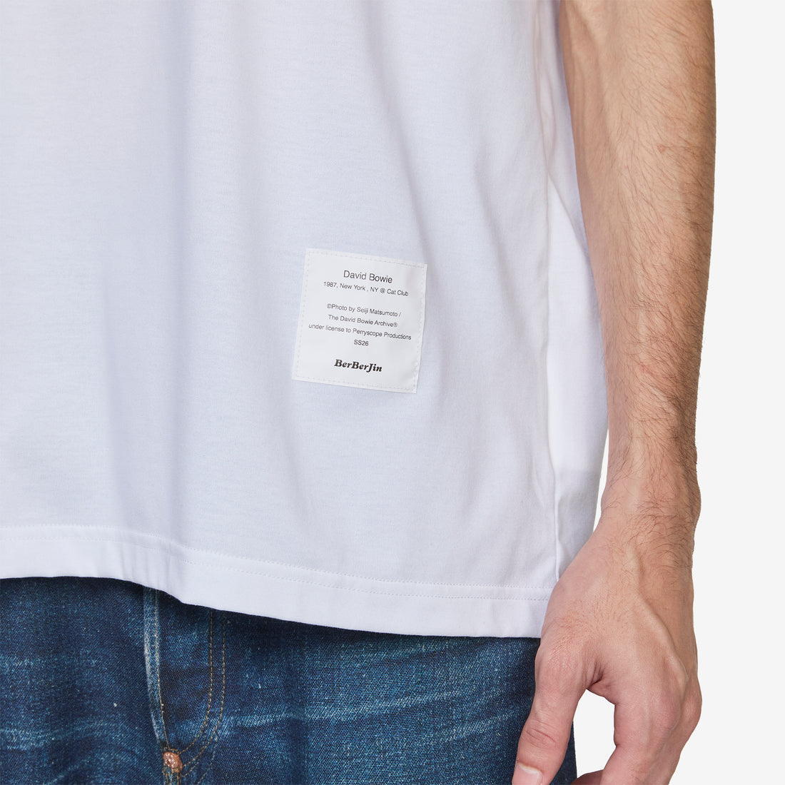 BerBerJin David Bowie T-Shirt White Tees