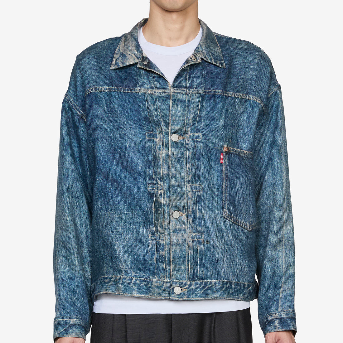 Levi's Linen Type 1 Jacket Indigo Jackets