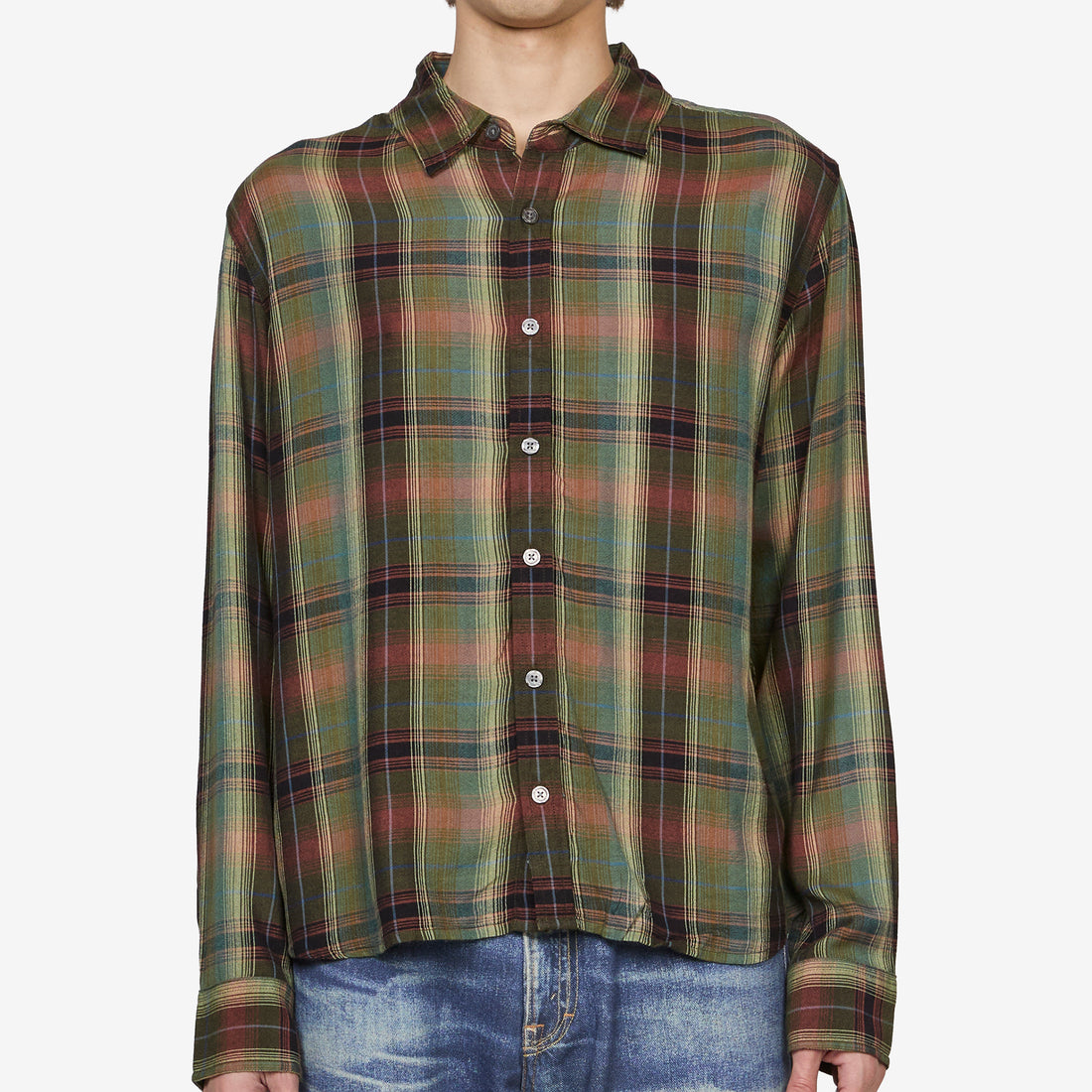Homestead Longsleeve Shirt Army Shirts