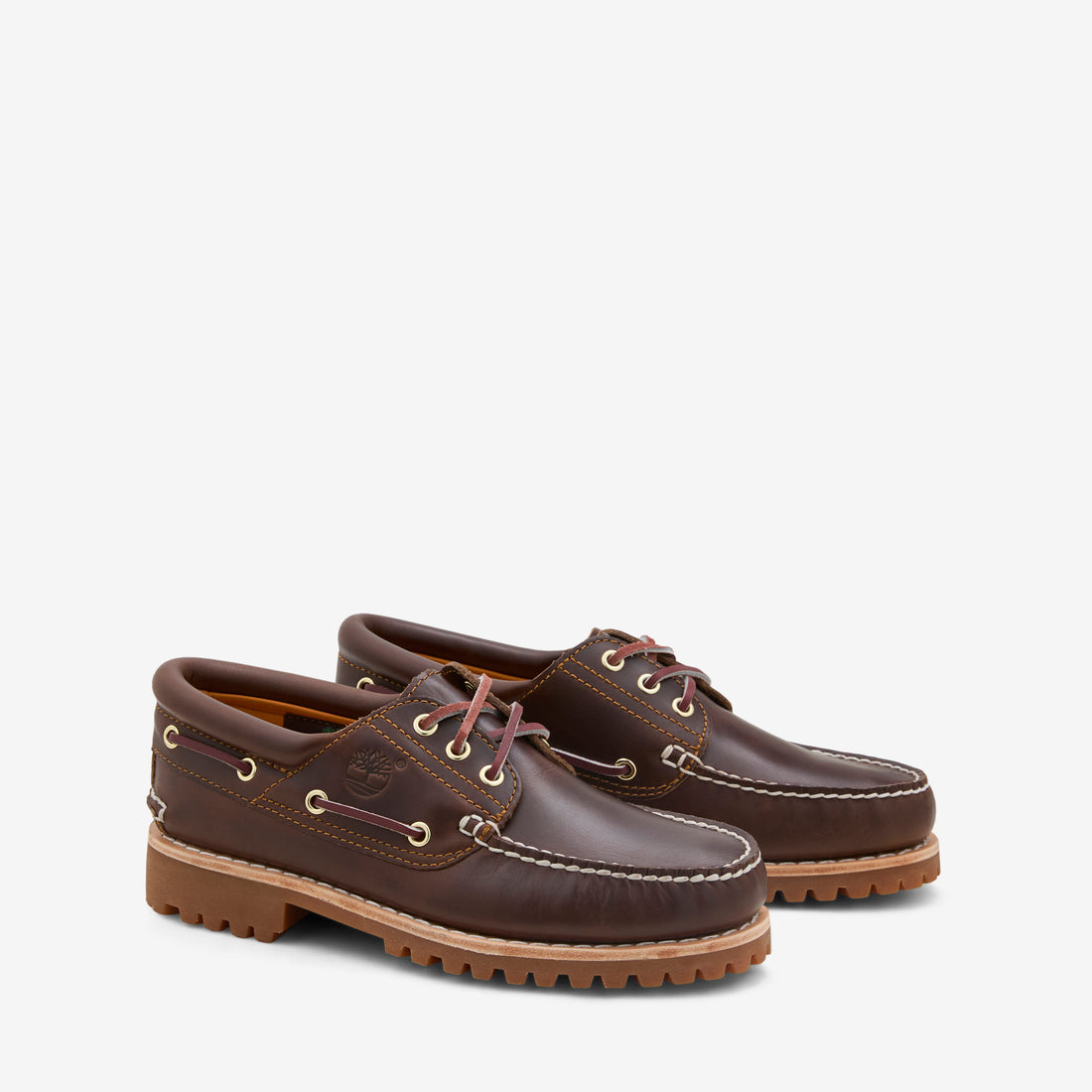 Authentics 3 Eye Classic Boat Shoe Brown Nubuck Footwear