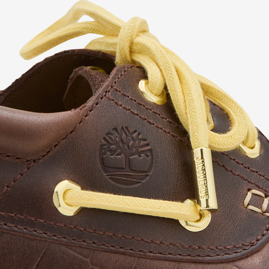 Jacquemus x Authentic Boat Shoe Dark Brown Croc Footwear