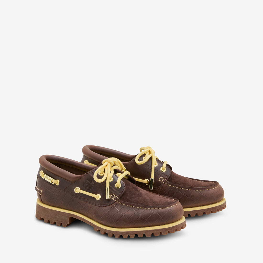 Jacquemus x Authentic Boat Shoe Dark Brown Croc Footwear
