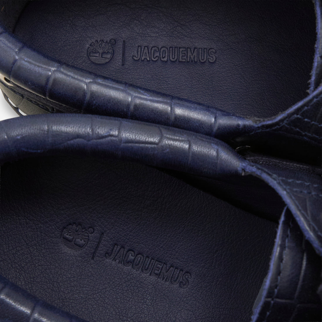 Jacquemus x Authentic Boat Shoe Navy Croc Footwear