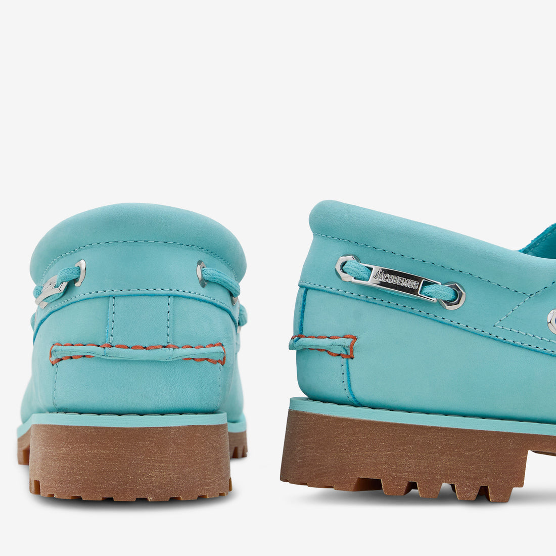 Jacquemus x Authentic Boat Shoe Aqua Nubuck Footwear