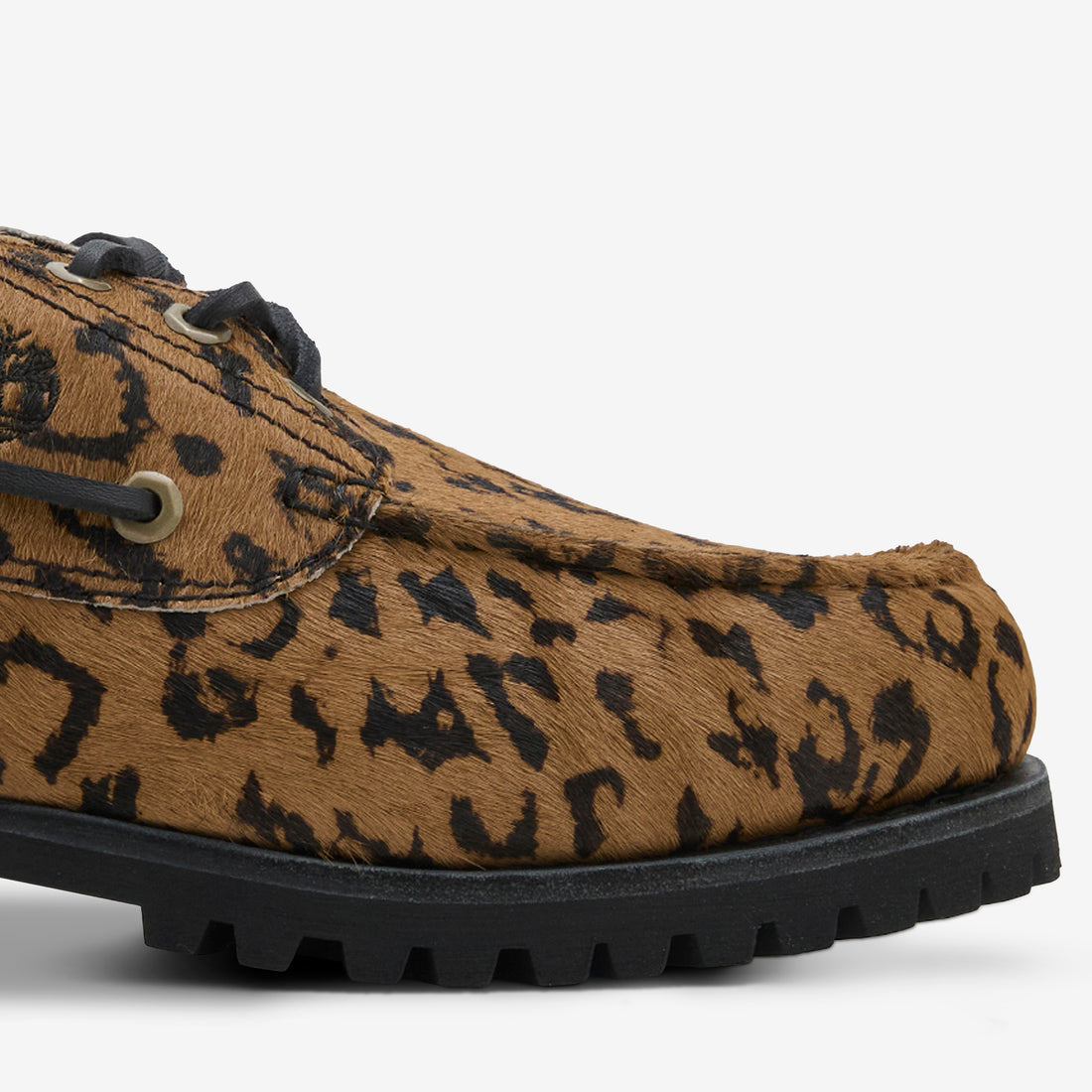 Wacko Maria x Authentic Boat Shoe MD Brown | Black Hair On Footwear