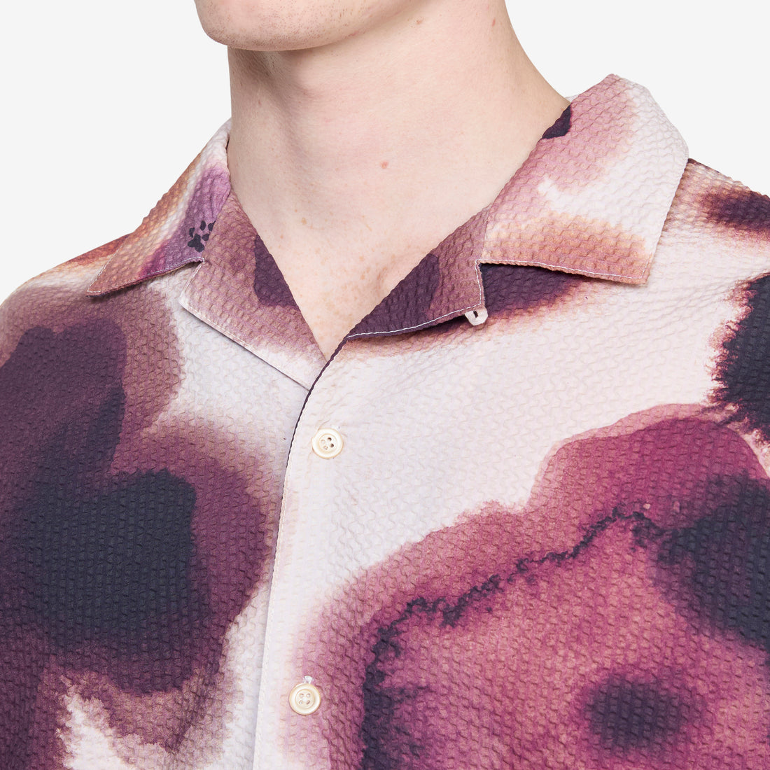 Gioia Shirt Painted Plumeria Shirts