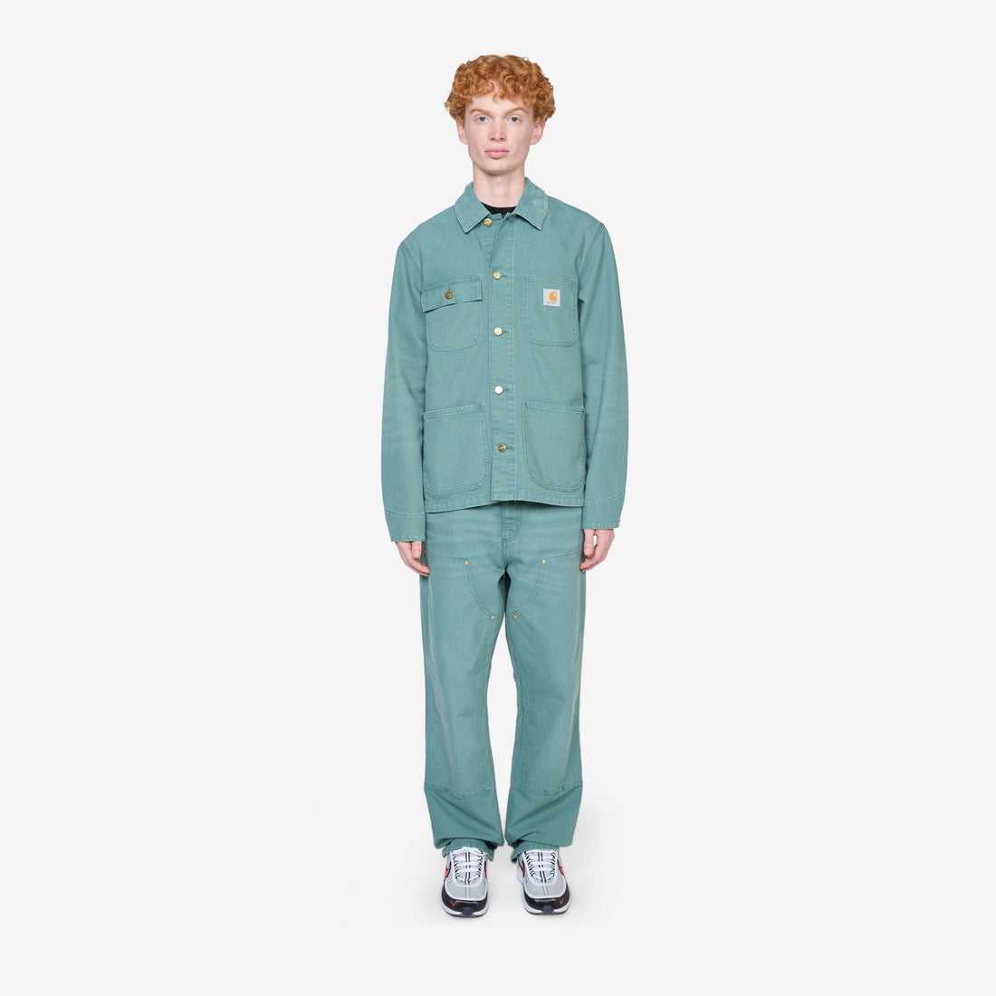 Double Knee Pant Silver Pine Pants