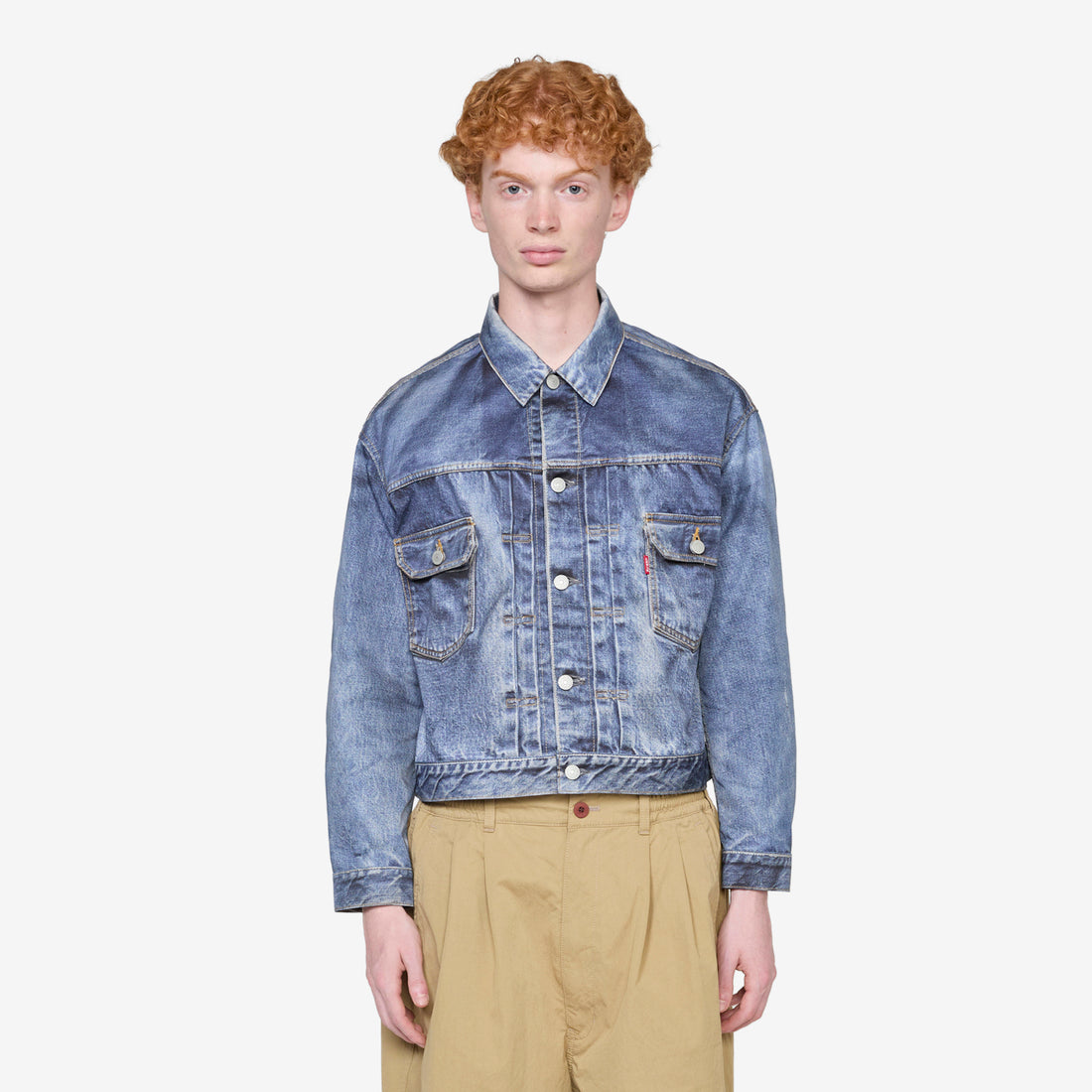 Levi's BerBerJin Inkjet Printed Jacket Indigo Jackets