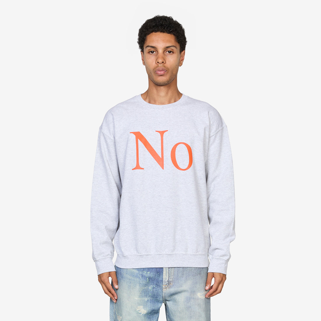 No Crewneck Ash Jumpers