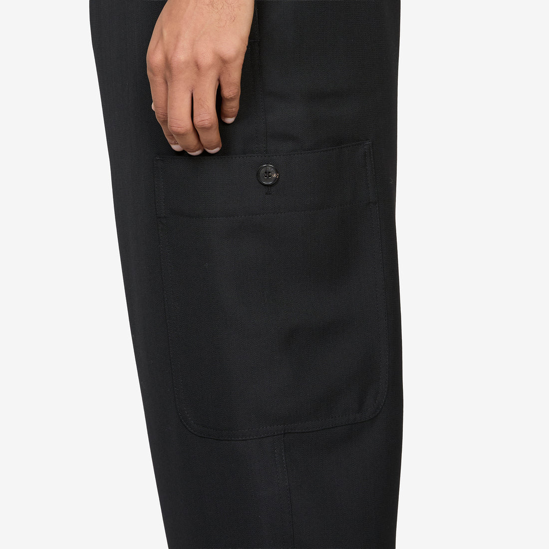 Cargo Jog Pant Black Pants