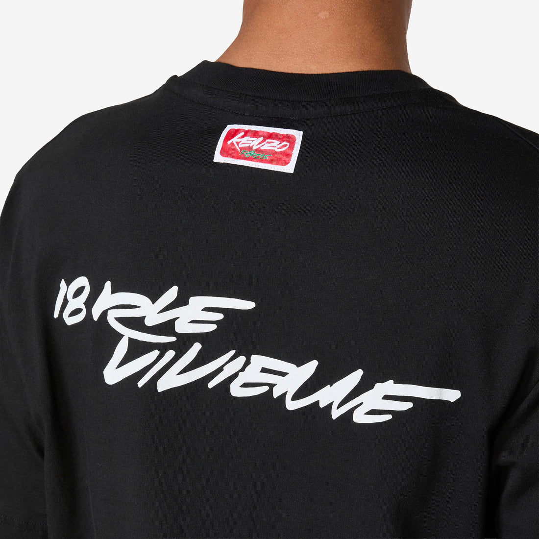 'Kenzo x Futura 2000' T-Shirt Black Tees