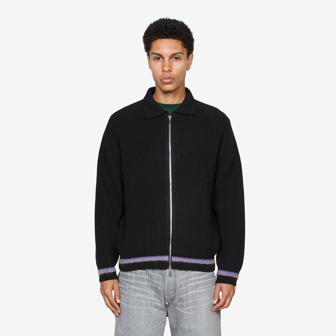 Zaya Zip Jacket Black Jackets