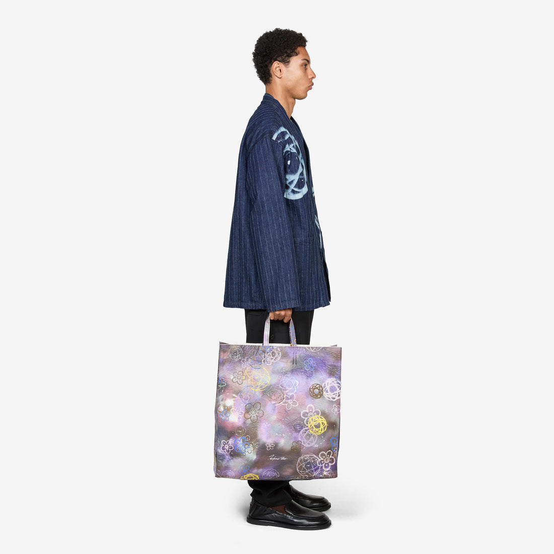 'Kenzo x Futura 2000' Kenzo Paper Large Tote Bag Multicolour Bags