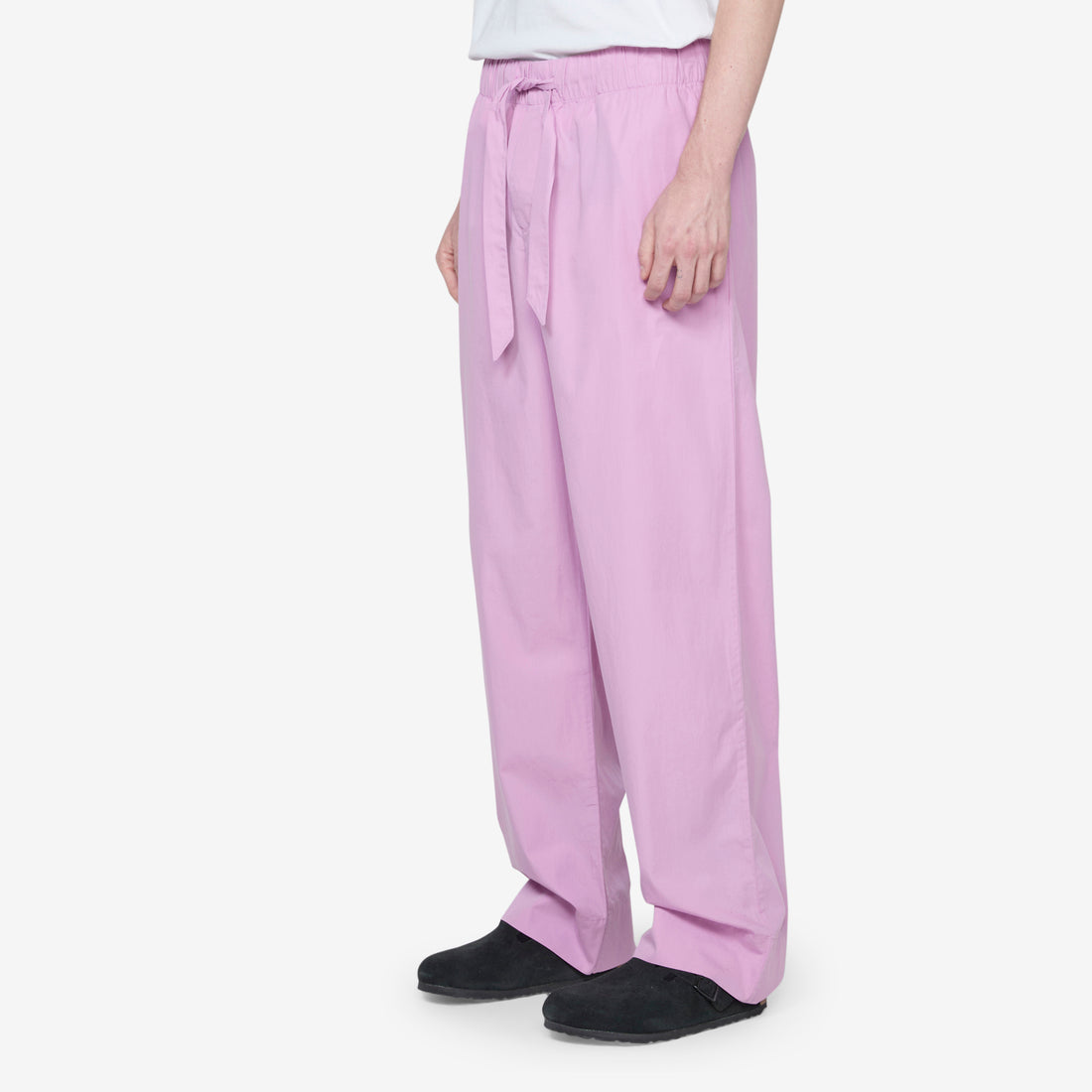Cotton Poplin Pyjama Pant Purple Pink Pants