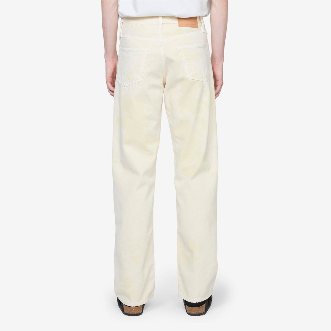 Loose Jeans Chalk Pants