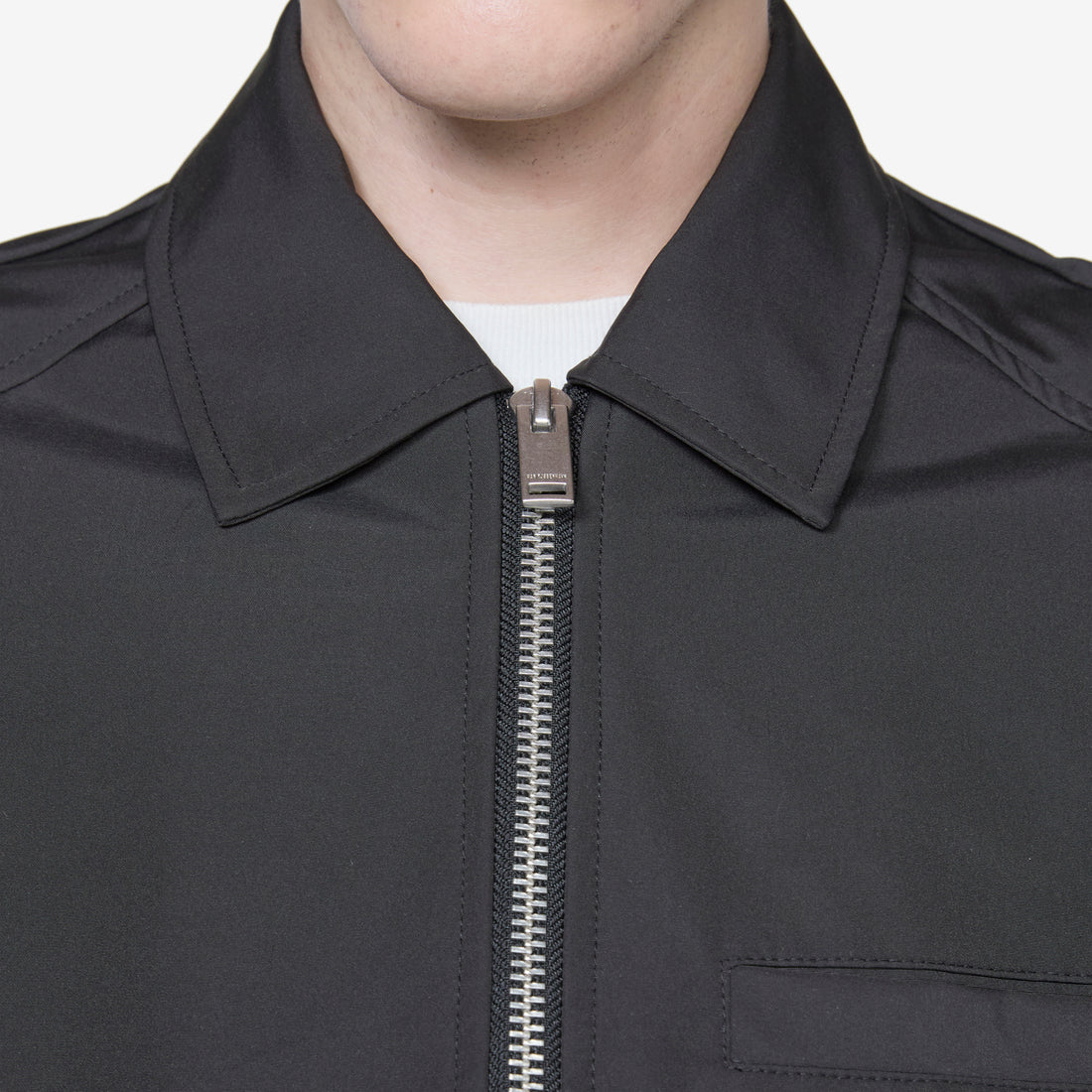 Layered Boxy Jacket Black Jackets