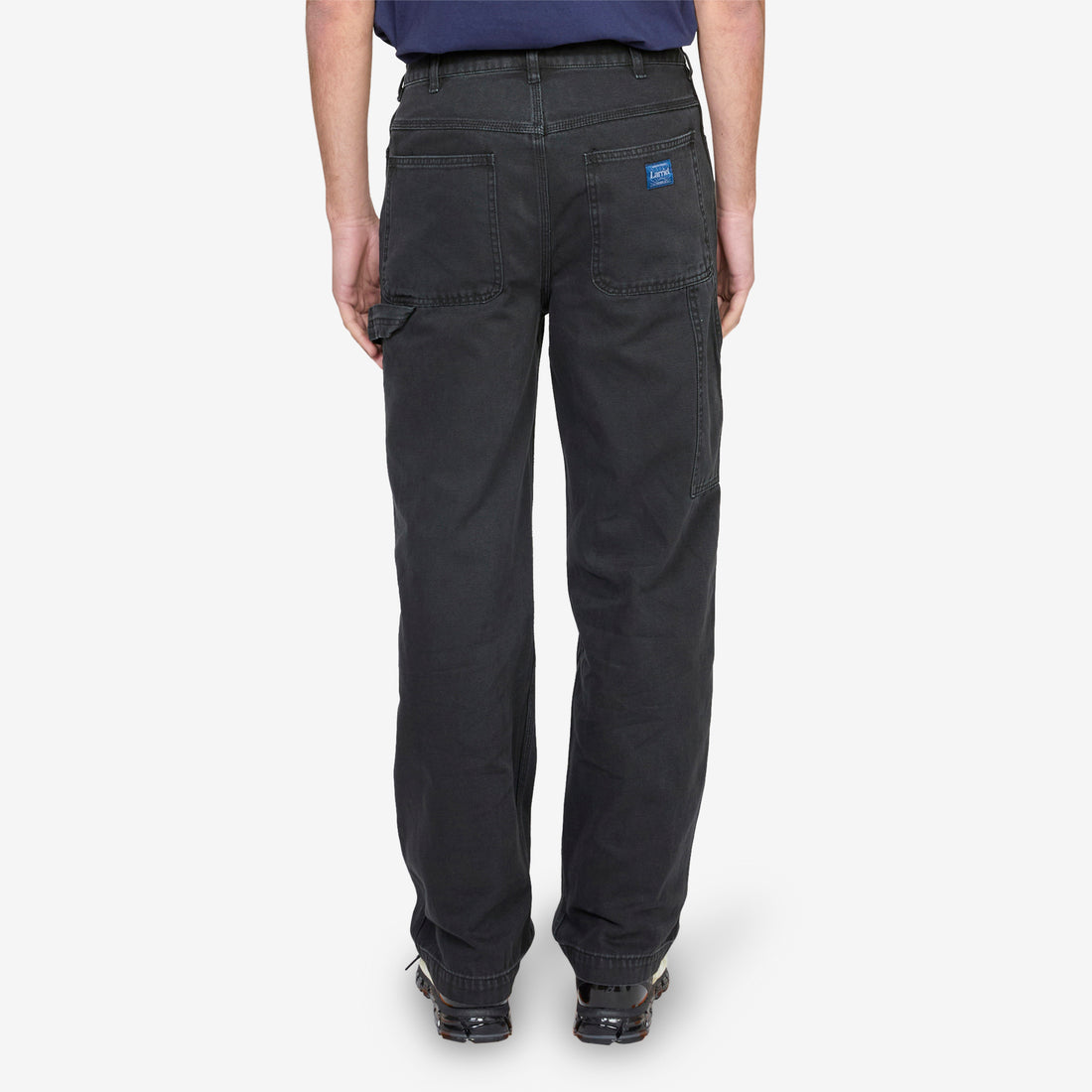 Double Knee Carpenter Pant Used Black Pants