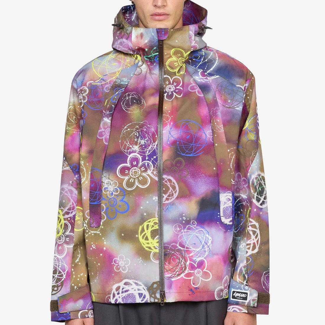 'KENZO x Futura 2000' Short Windbreaker Khaki Jackets