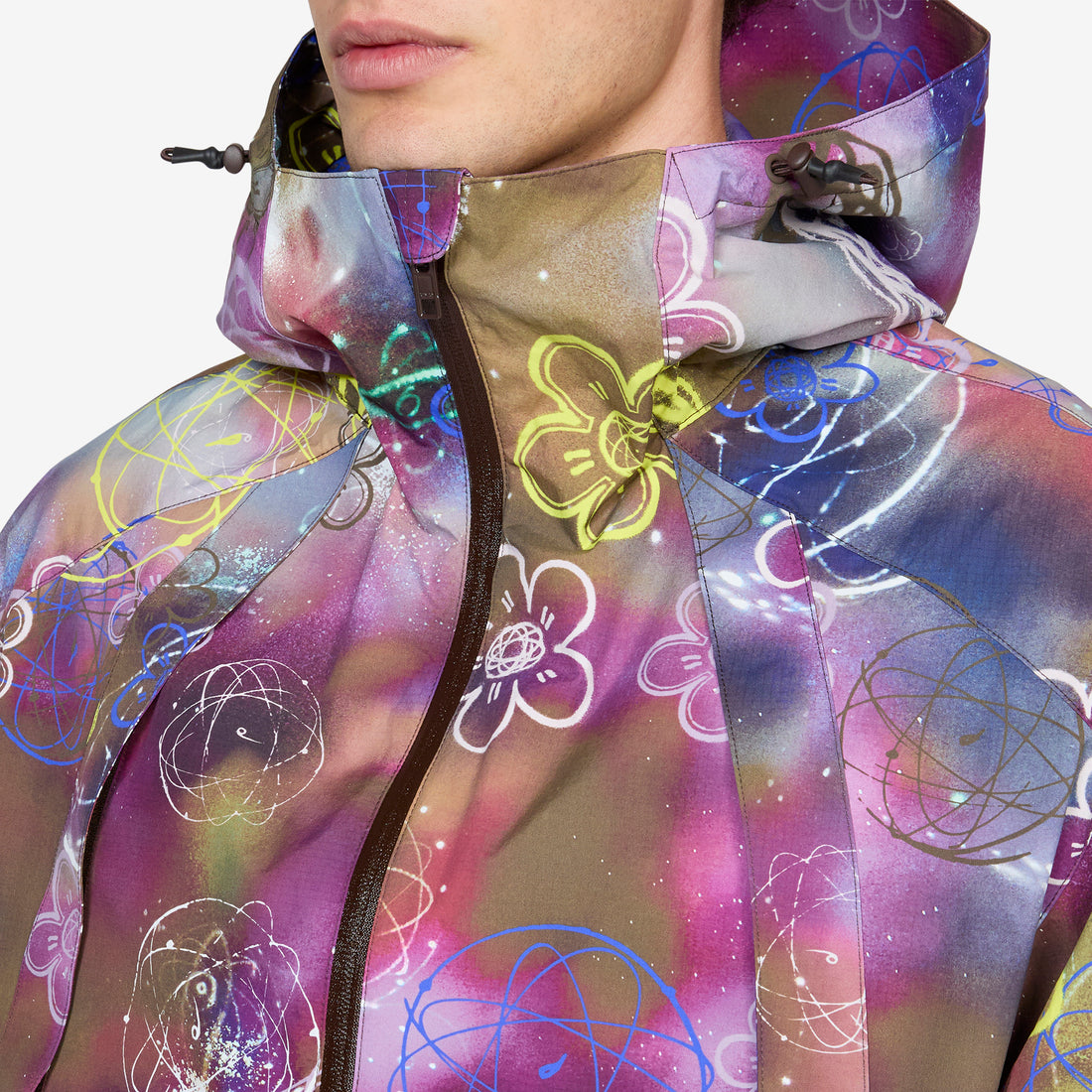 'KENZO x Futura 2000' Short Windbreaker Khaki Jackets