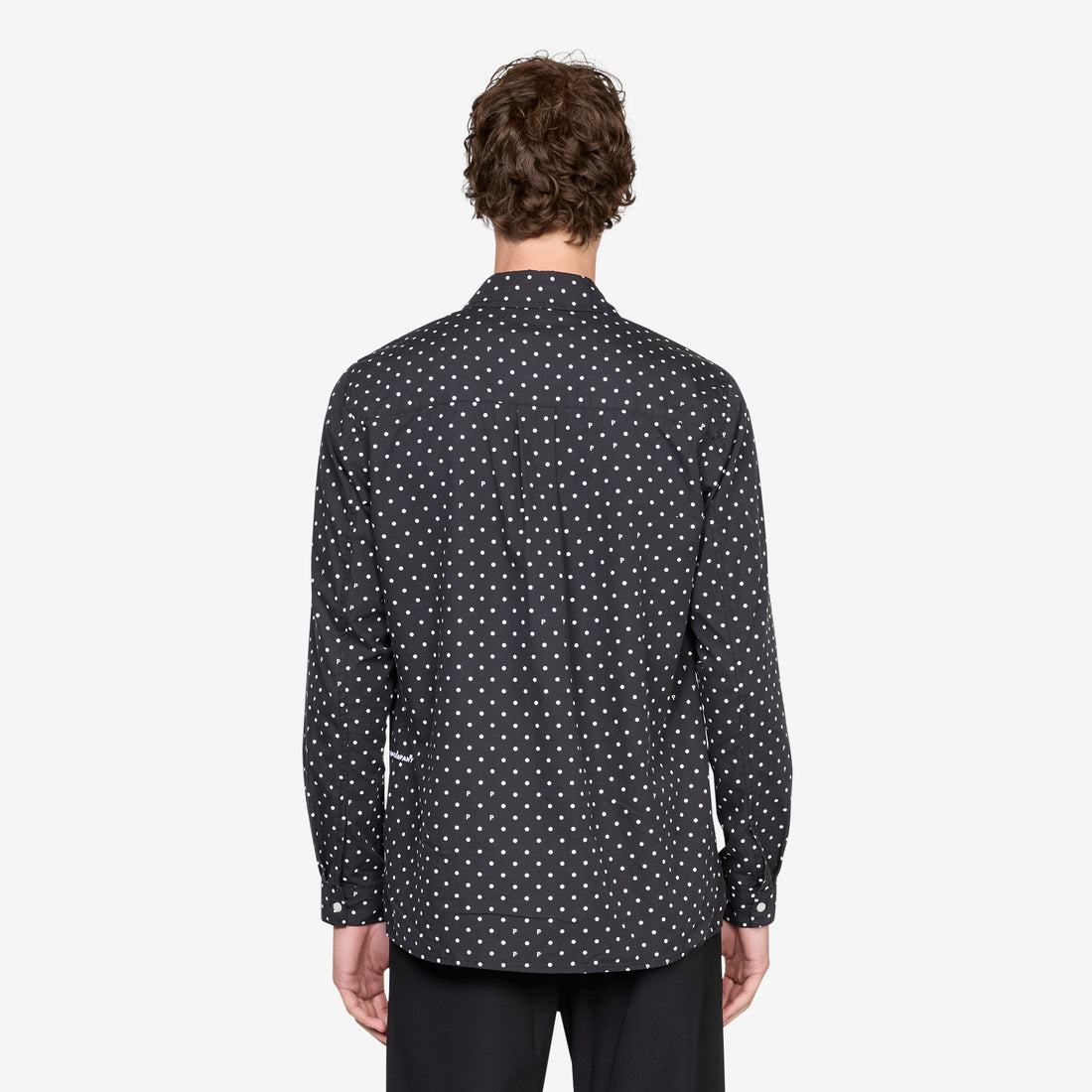 Polkadot Shirt Black | White Shirts