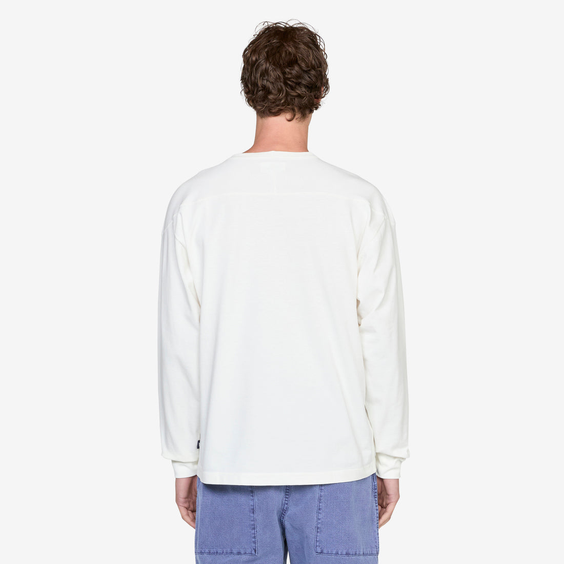 Teddy Athletic Longsleeve T-Shirt White Tees