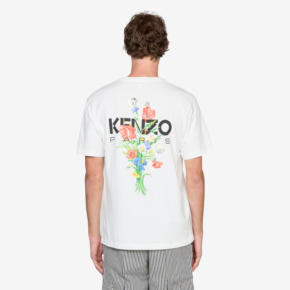'KENZO Archive Bouquet' T-Shirt Off White Tees