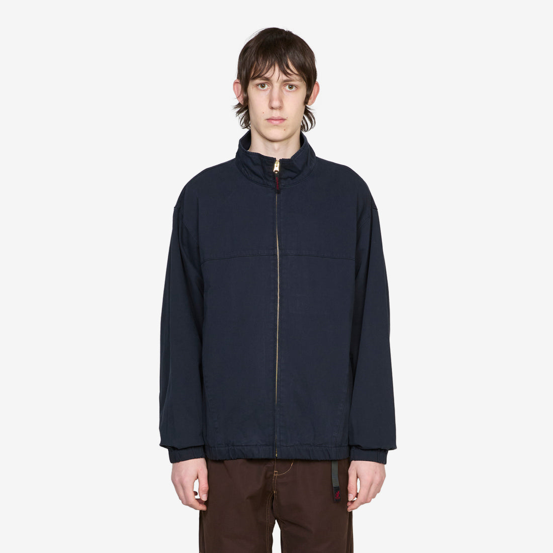 Twill-Around Jacket Double Navy Jackets