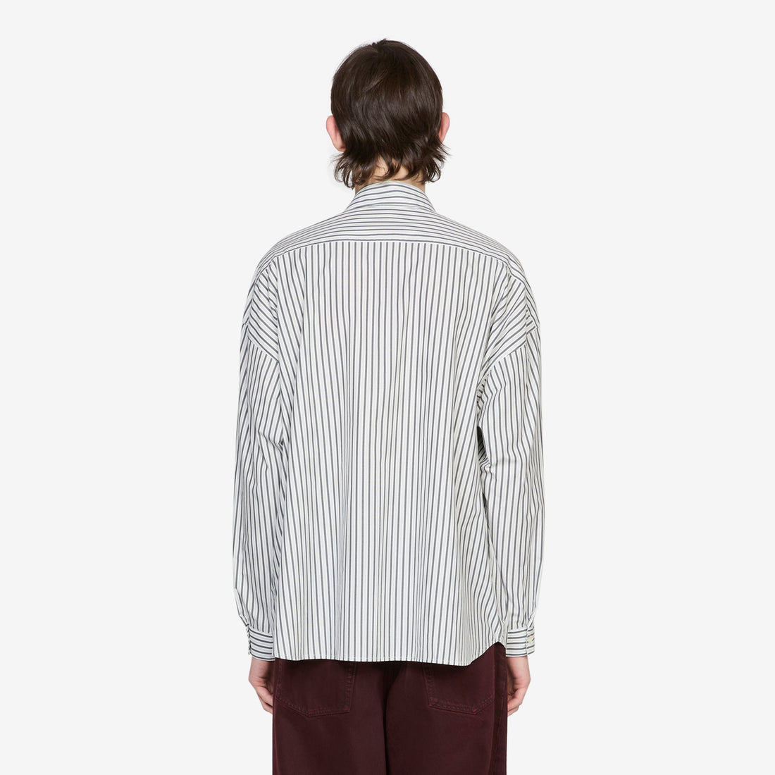 Stable Shirt Antracite Stripe Shirts