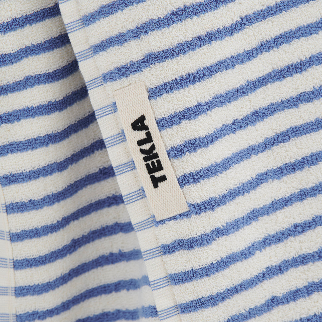 Terry Towel Coastal Blue Stripes Lifestyle