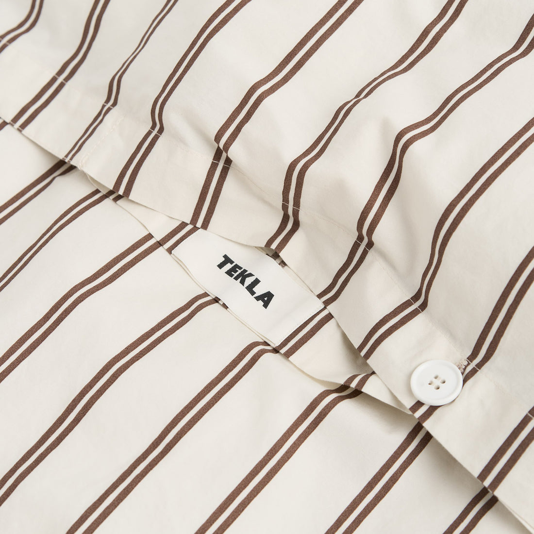 Percale Duvet Cover Hopper Stripes Lifestyle