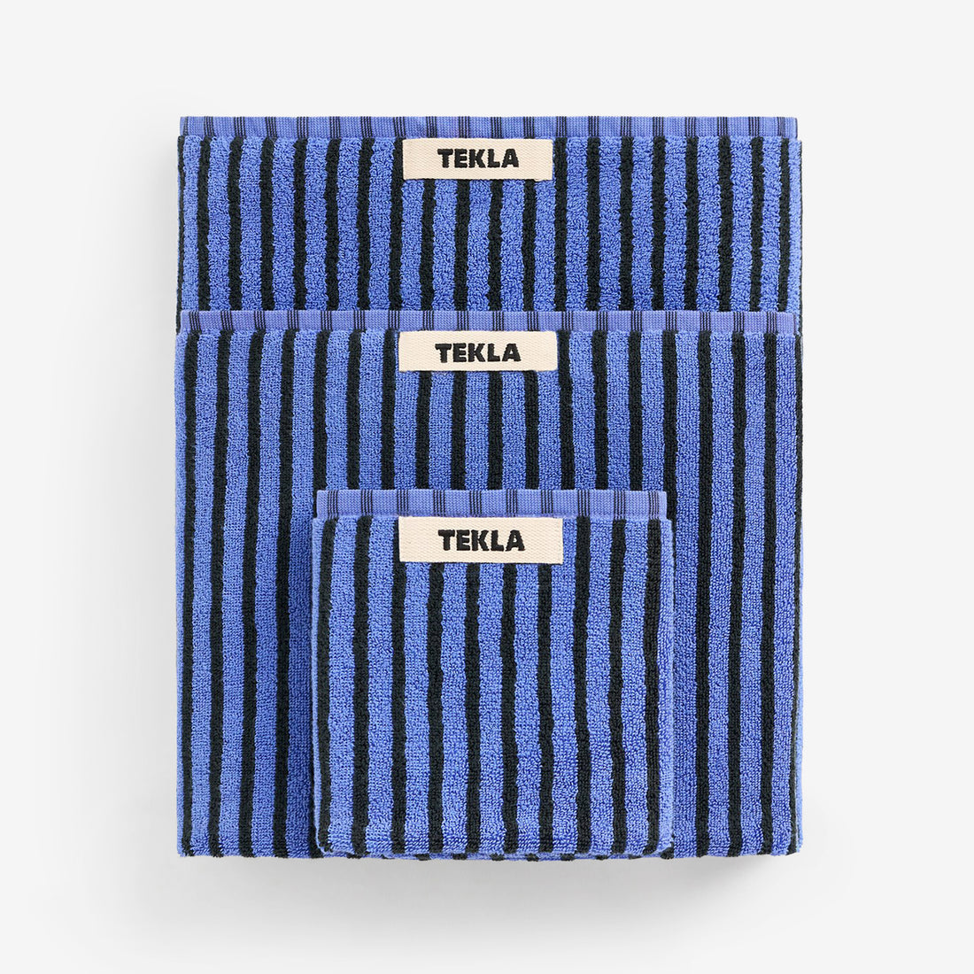 Terry Towel Blue | Black Lifestyle