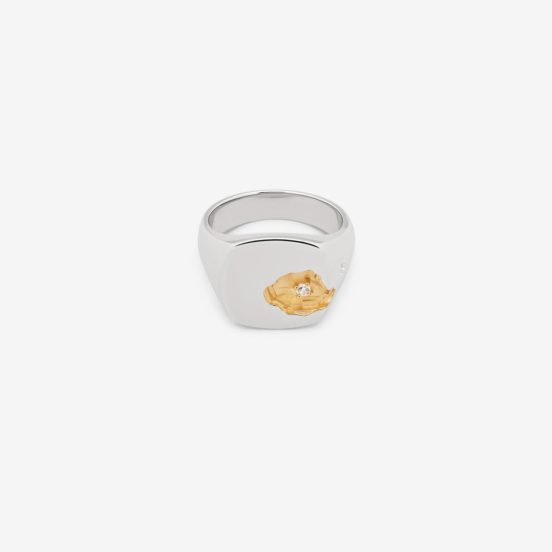 Mined Ring Small Diamond Silver | Gold Jewellery