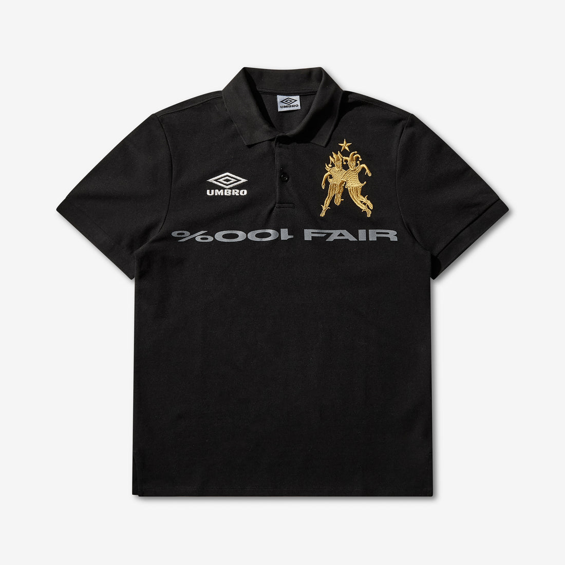 001% Fair Polo Black Shirts