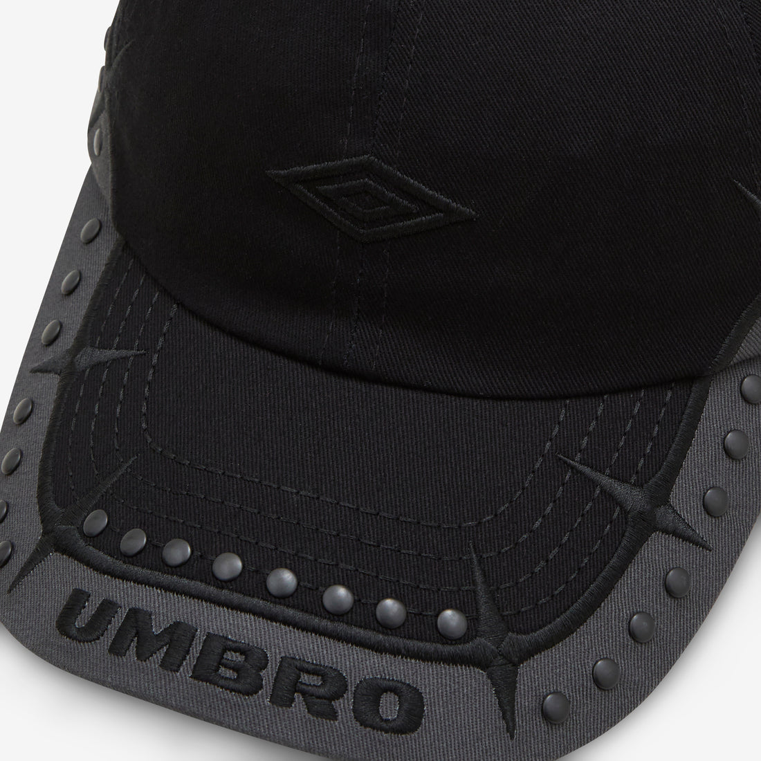 Spikes Stud Cap Black Headwear