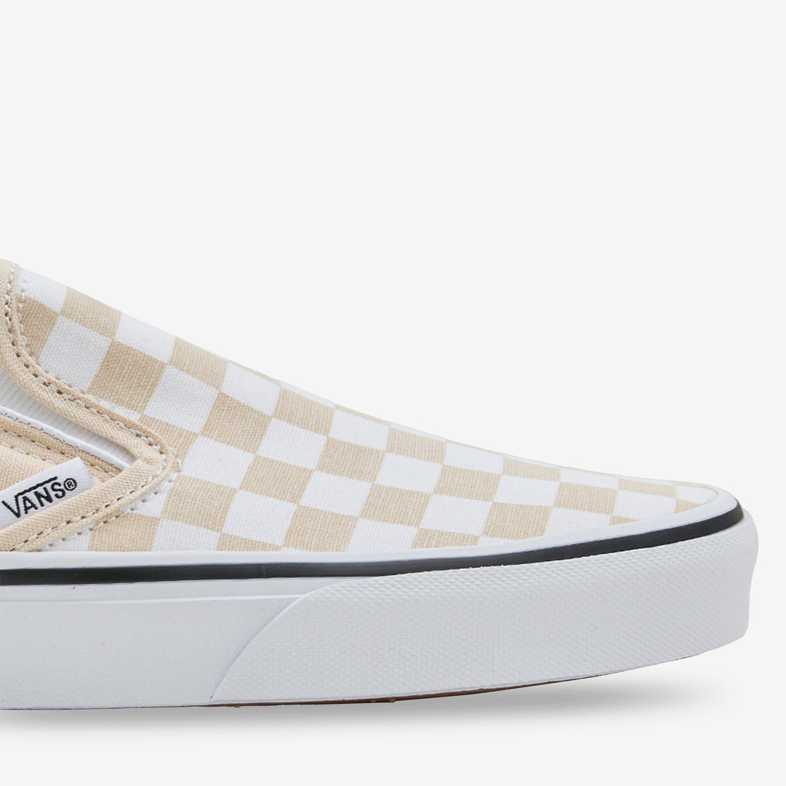 Classic Slip-on Color Theory Checkerboard Creme Brule Footwear