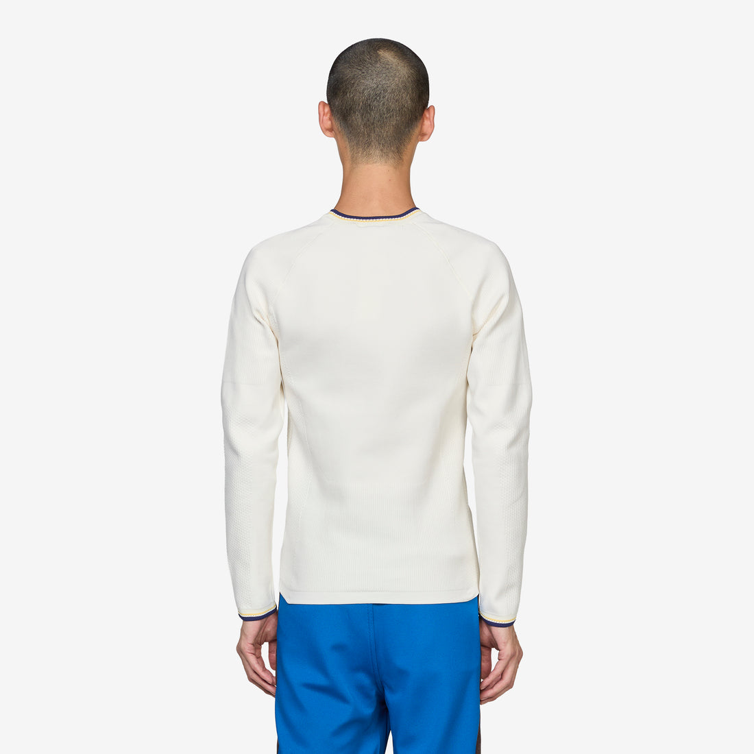 Y-3 x Wales Bonner x Knit Base Top Cream White Jumpers