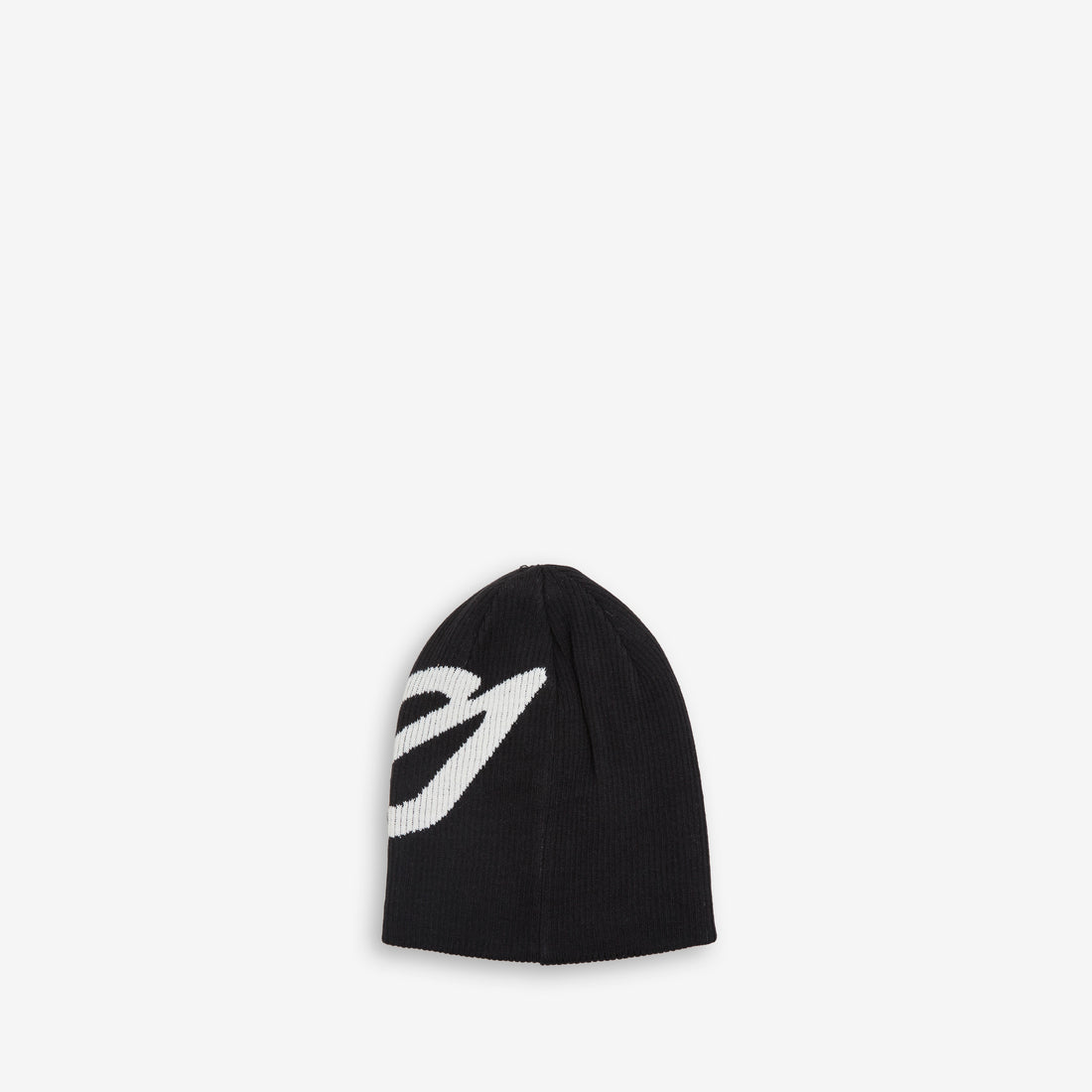 Y-3 Graphic Logo Beanie Black | Cream White Headwear